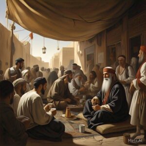 Yemen coffee shop of 17th century