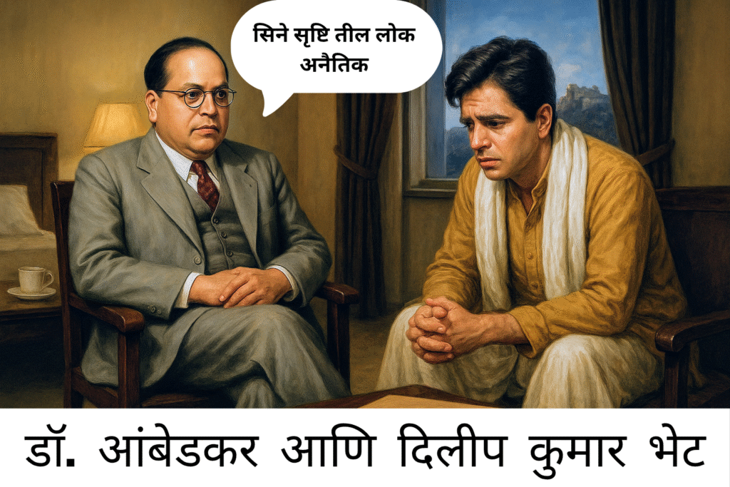 डॉक्टर बाबासाहेब आंबेडकर आणि दिलीप कुमार यांची औरंगाबाद मधली तणावपूर्ण भेट : 1 जबरदस्त किस्सा