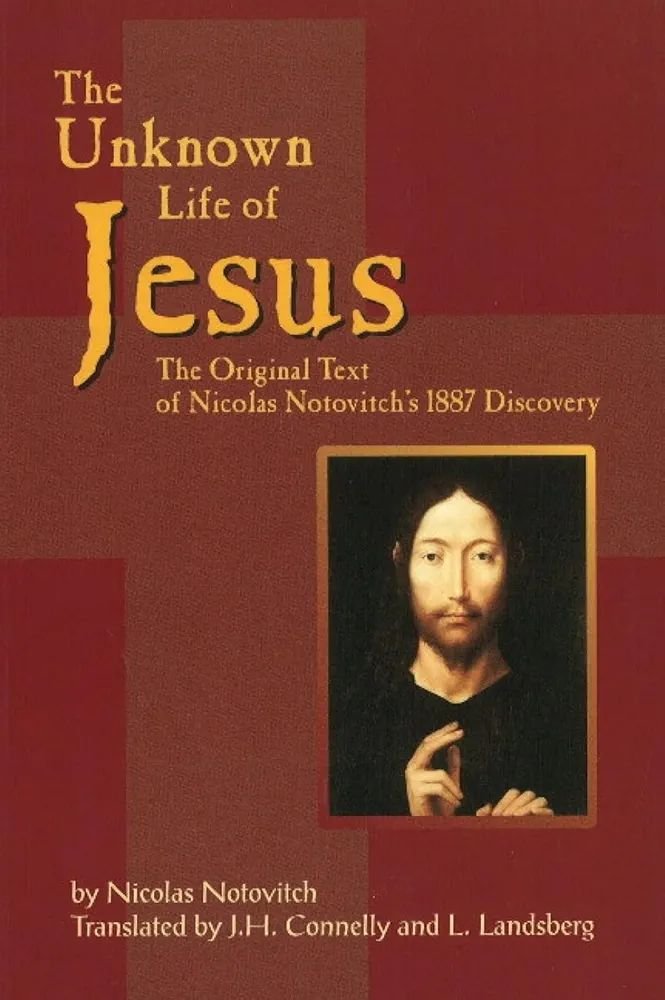 Nicolas-Notovitch-Book-Cover. Life of Jesus Book cover Courtesy Google