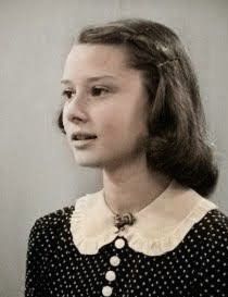 Audrey Hepburn's old childhood picture